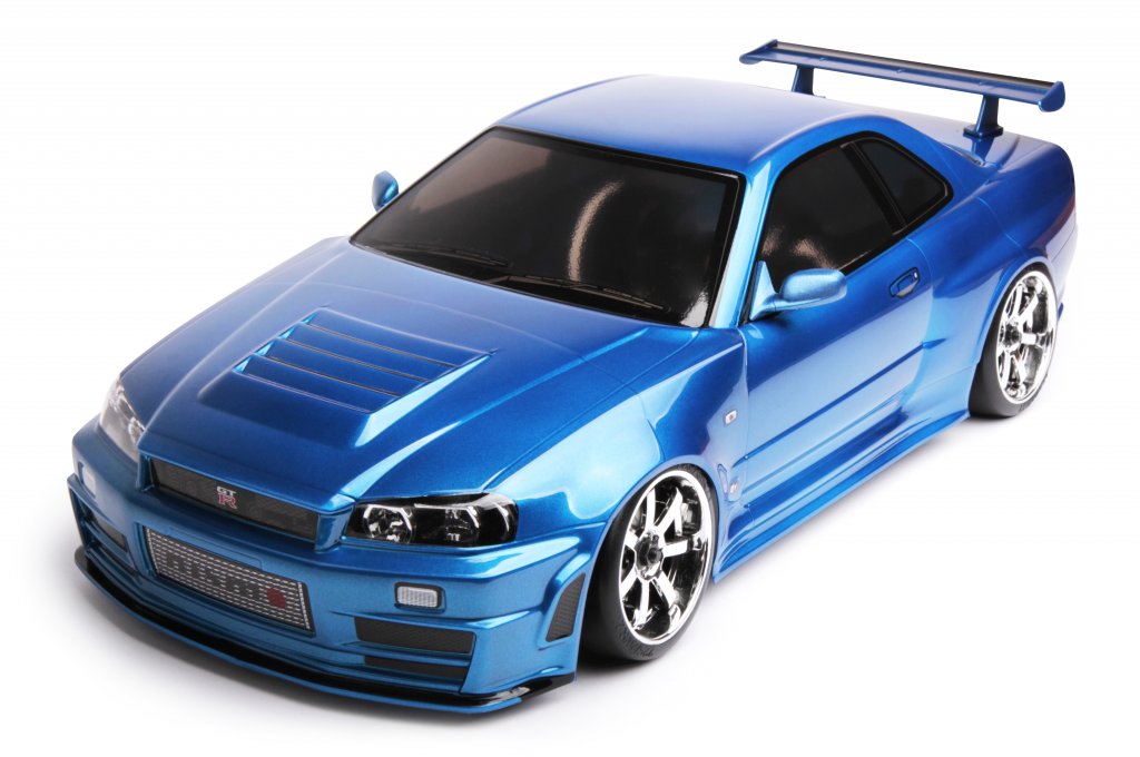 nissan skyline gtr r34 радиоуправляемая