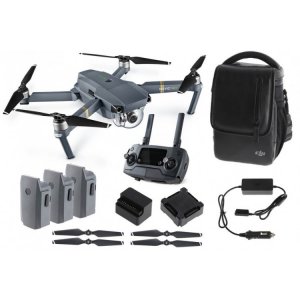 Квадрокоптер DJI Mavic Pro Combo с дополнительными аксессуарами