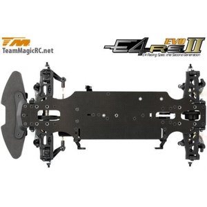 Шасси туринг 1/10 Electric - 4WD Team Magic E4RS II EVO (Spool Ver.) в разборе