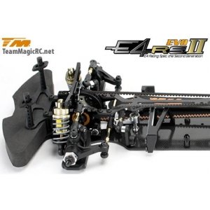 Шасси туринг 1/10 Electric - 4WD Team Magic E4RS II EVO (Spool Ver.) в разборе