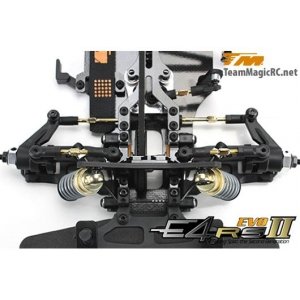 Шасси туринг 1/10 Electric - 4WD Team Magic E4RS II EVO (Spool Ver.) в разборе
