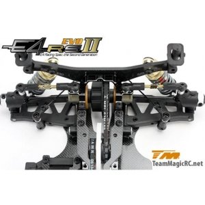 Шасси туринг 1/10 Electric - 4WD Team Magic E4RS II EVO (Spool Ver.) в разборе
