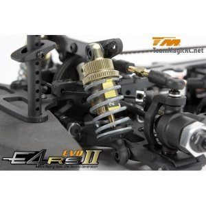 Шасси туринг 1/10 Electric - 4WD Team Magic E4RS II EVO (Spool Ver.) в разборе