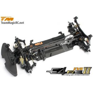 Шасси туринг 1/10 Electric - 4WD Team Magic E4RS II EVO (Spool Ver.) в разборе