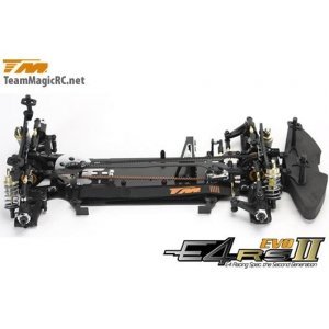 Шасси туринг 1/10 Electric - 4WD Team Magic E4RS II EVO (Spool Ver.) в разборе