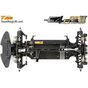 Шасси туринг 1/10 Electric - 4WD Team Magic E4RS II EVO (Spool Ver.) в разборе