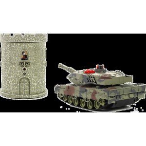 Радиоуправляемый бой Танк и Башня HQ550A масштаб 1:24 RTR 2.4GHz - HQ550A