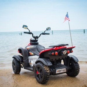 Детский спортивный электроквадроцикл Dongma ATV Red 12V - DMD-268