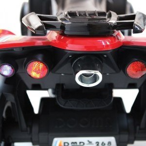 Детский спортивный электроквадроцикл Dongma ATV Red 12V - DMD-268