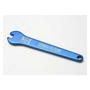 Flat wrench, 5mm (blue-anodized aluminum) - TRA5477
