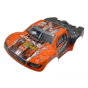 Оранжевый кузов для шорт корса Remo Hobby RM1691 1:16