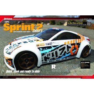 1/10 - SPRINT 2 DRIFT NISSAN 350Z (NEW)  HPI-106154