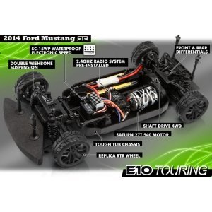 1/10 - RTR E10 FORD MUSTANG RTR 2014 HPI-109494