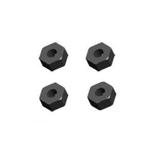 Remo Hobby пластиковые колёсные шестигранники 4 шт.,аналог TRA1654