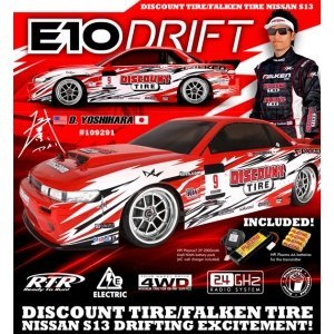 Дрифт 1/10 - E10 NISSAN S-13/DISCOUNT TIRE BODY (NEW) HPI-109291