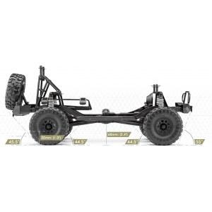 Внедорожник трофи HPI Venture FJ Cruiser RTR 4WD (Sandstorm)