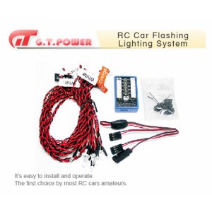 RC Car Flashing Lighting System
