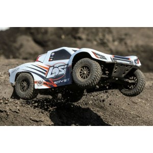 Losi TENACITY 4WD Brushless (AVC) (белый/оранжевый)