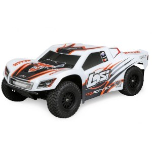 Losi TENACITY 4WD Brushless (AVC) (белый/оранжевый)