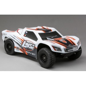 Losi TENACITY 4WD Brushless (AVC) (белый/оранжевый)
