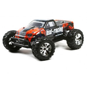 Радиоуправляемый внедорожник 1:10  BSD Racing 4WD (коллекторный мотор, ЗУ, 3000мАч NIMH)