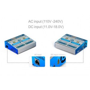 Зарядное устройство CD2 AC LiPo/LiFe 1-6S, 50Wx2, C:6A, D:2A