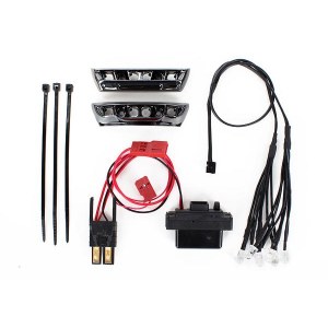 Complete LED Light Kit (Red) (2) (1/16 E-Revo)