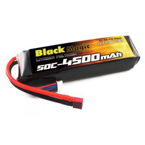 Аккумулятор Black Magic 14.8V 4500mAh 50C LiPo Deans plug