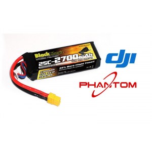 Аккумулятор Black Magic 11.1V 2700mAh 25C LiPo XT60 plug for DJI Phantom