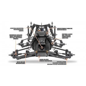 Шорткорс 1/10 электро HPI Jumpshot SC 2WD (2.4гГц, влагозащита, аккумулятор, з/у)