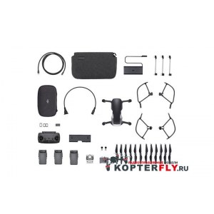 Квадрокоптер DJI MAVIC AIR FLY MORE COMBO (ONYX BLACK)