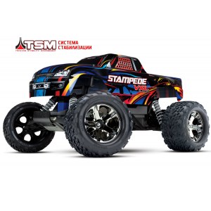 Радиоуправляемая машина TRAXXAS Stampede VXL 1/10 2WD TSM