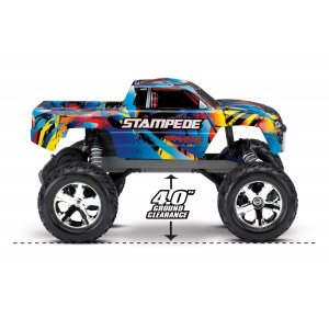Радиоуправляемая машина TRAXXAS Stampede 1/10 2WD TQ