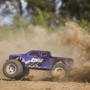 Радиоуправляемый машина Losi 1:10 TENACITY MT (AVC) Brushless 4WD (синий)