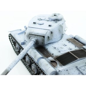 Радиоуправляемая модель Taigen 1/16 ИС-2 1944, СССР, зимний, для танковго боя ИК