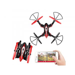 Квадрокоптер Syma X56W Folding Wizard с FPV трансляцией Wi-Fi, барометр, 2.4G RTF