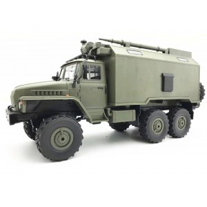 Радиоуправляемый Советский военный грузовик "Урал" WPLB-36 Aosenma