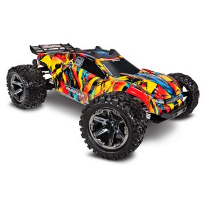 Радиоуправляемый внедорожник TRAXXAS Rustler 4X4 VXL 1/10 TSM 2022 TRA67076-4