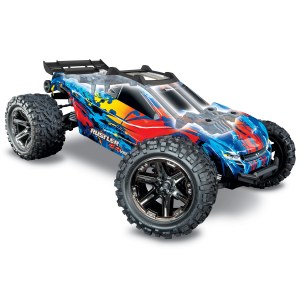 Радиоуправляемый внедорожник TRAXXAS Rustler 4X4 VXL 1/10 TSM 2022 TRA67076-4