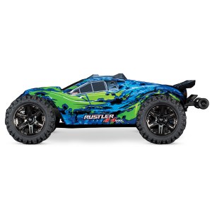 Радиоуправляемый внедорожник TRAXXAS Rustler 4X4 VXL 1/10 TSM 2022 TRA67076-4