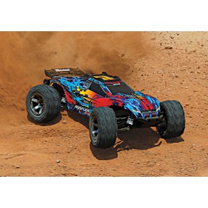 Радиоуправляемый внедорожник TRAXXAS Rustler 4X4 VXL 1/10 TSM 2022 TRA67076-4