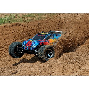 Радиоуправляемый внедорожник TRAXXAS Rustler 4X4 VXL 1/10 TSM 2022 TRA67076-4