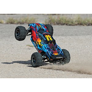 Радиоуправляемый внедорожник TRAXXAS Rustler 4X4 VXL 1/10 TSM 2022 TRA67076-4