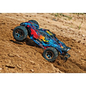 Радиоуправляемый внедорожник TRAXXAS Rustler 4X4 VXL 1/10 TSM 2022 TRA67076-4