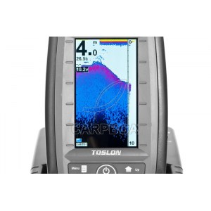 Кораблик для рыбалки Сarpboat Mini Carbon + Эхолот TF520