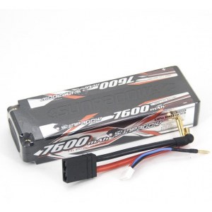 Аккумулятор Sunpadow Li-Po 7.4V 7600 45C S TRX plug - SP-7600-2-45C-S-T