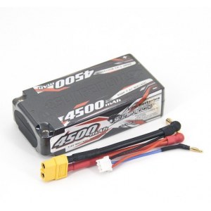 Аккумулятор Sunpadow Li-Po 7.4V 4500 40C SH XT60 plug - SP-4500-2-40C-SH-X