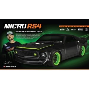 1/18 - Micro RS4 1969 FORD MUSTANG RTR-X (Влагозащита)