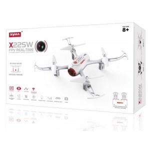 Квадрокоптер с камерой Syma X22SW с FPV трансляцией Wi-Fi, 2.4G 6-AXIS RTF