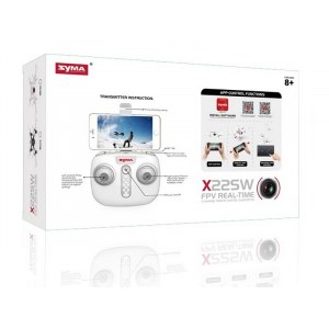 Квадрокоптер с камерой Syma X22SW с FPV трансляцией Wi-Fi, 2.4G 6-AXIS RTF